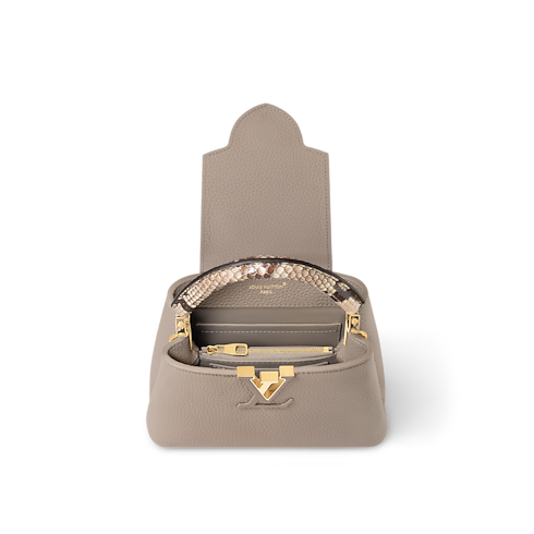 กระเป๋ารุ่น Capucines Mini Capucines in ผู้หญิง's กระเป๋าถือ กระเป๋ารุ่น Capucines collections by Louis Vuitton (การย่อ/ขยายผลิตภัณฑ์)