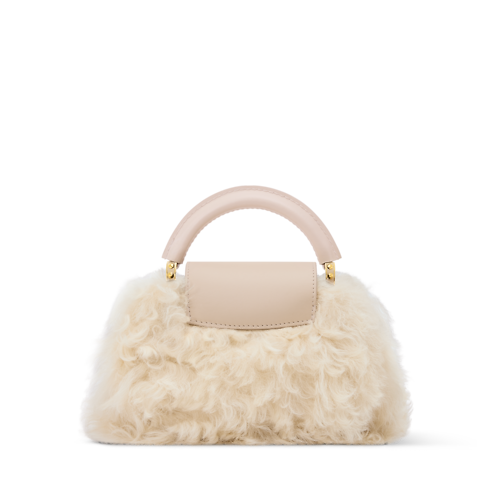 กระเป๋ารุ่น Capucines Mini Snowball Capucines in ผู้หญิง's กระเป๋าถือ กระเป๋าถือสำหรับผู้หญิง collections by Louis Vuitton (การย่อ/ขยายผลิตภัณฑ์)