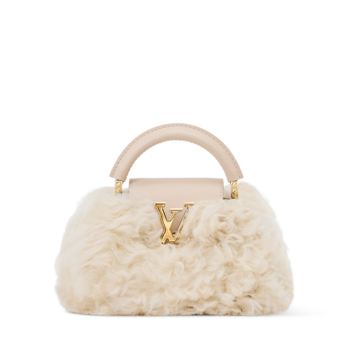 กระเป๋ารุ่น Capucines Mini Snowball Capucines in ผู้หญิง's กระเป๋าถือ กระเป๋าถือสำหรับผู้หญิง collections by Louis Vuitton (การย่อ/ขยายผลิตภัณฑ์)