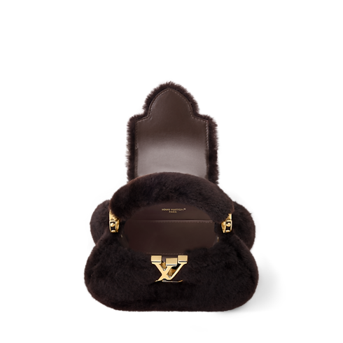 กระเป๋ารุ่น Capucines Mini Snowball Capucines in ผู้หญิง's กระเป๋าถือ กระเป๋าถือสำหรับผู้หญิง collections by Louis Vuitton (การย่อ/ขยายผลิตภัณฑ์)