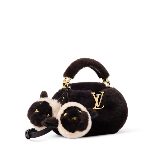 กระเป๋ารุ่น Capucines Mini Snowball Capucines in ผู้หญิง's กระเป๋าถือ กระเป๋าถือสำหรับผู้หญิง collections by Louis Vuitton (การย่อ/ขยายผลิตภัณฑ์)