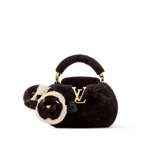 กระเป๋ารุ่น Capucines Mini Snowball Capucines in ผู้หญิง's กระเป๋าถือ กระเป๋าถือสำหรับผู้หญิง collections by Louis Vuitton (การย่อ/ขยายผลิตภัณฑ์)