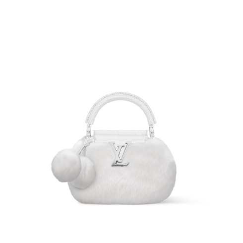 Capucines Mini Snowball L09 in ผู้หญิง's กระเป๋าถือ กระเป๋ารุ่น Capucines collections by Louis Vuitton (การย่อ/ขยายผลิตภัณฑ์)
