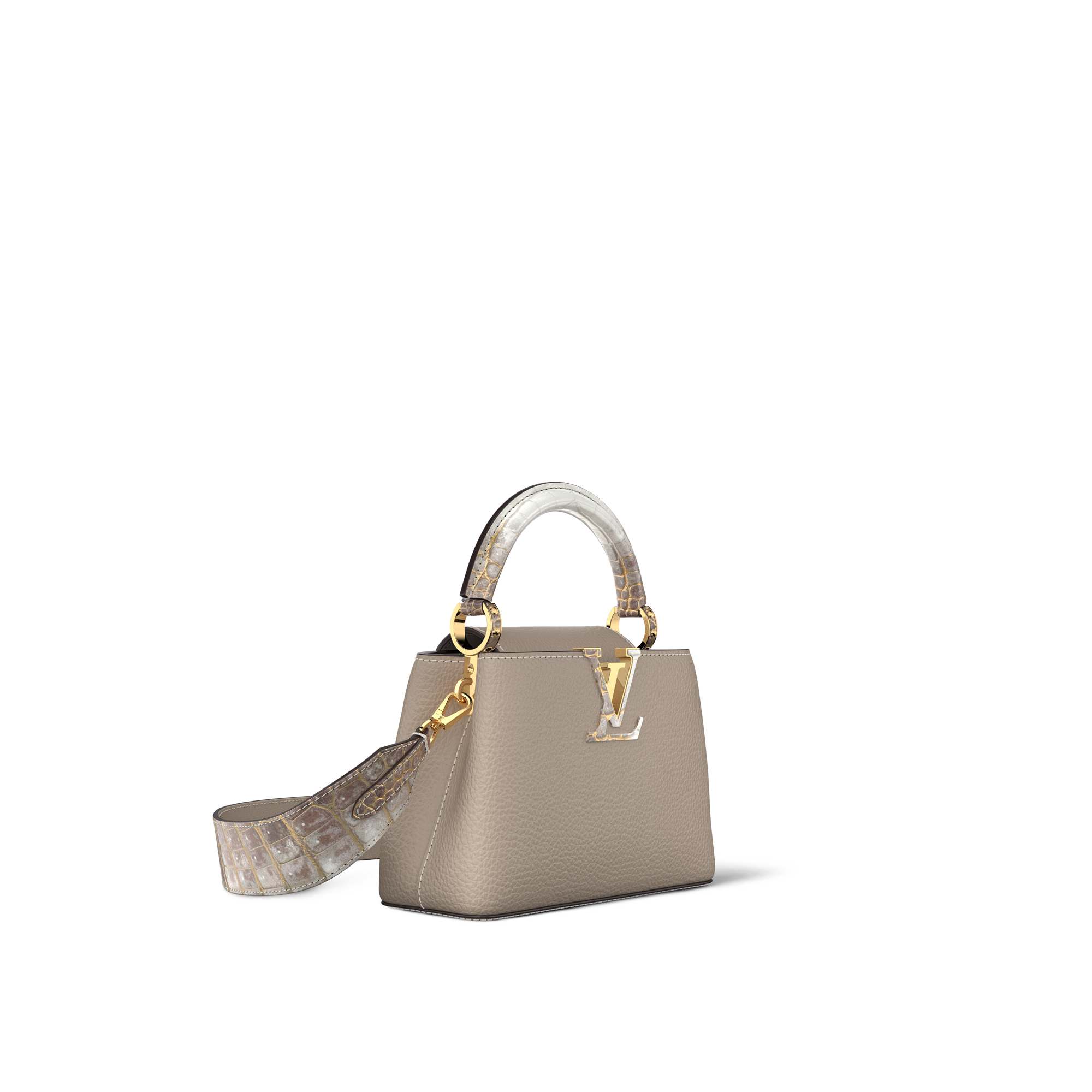 กระเป๋ารุ่น Capucines Mini Strap Large L09 in ผู้หญิง