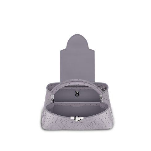 Capucines MM นกกระจอกเทศ in ผู้หญิง's กระเป๋าถือ กระเป๋ารุ่น Capucines collections by Louis Vuitton (การย่อ/ขยายผลิตภัณฑ์)