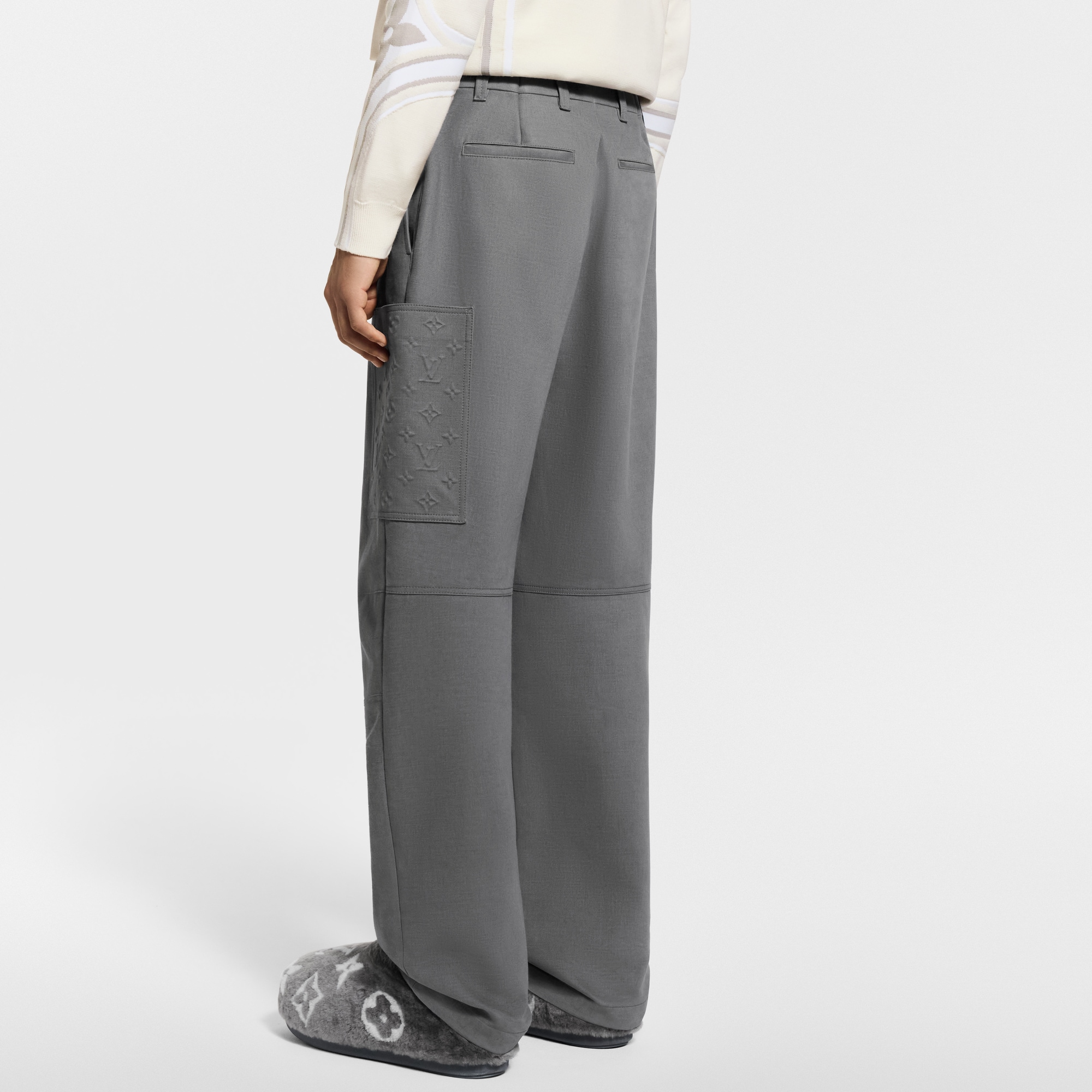 Cashmere Mix Cargo Pants  in ผู้ชาย