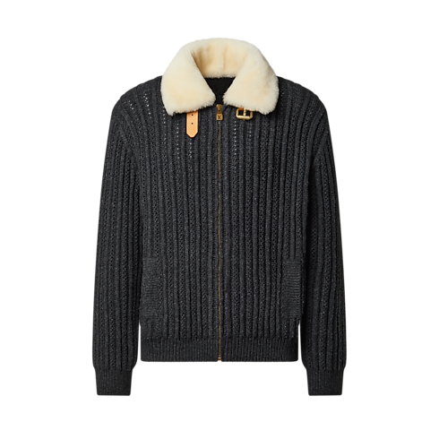 เสื้อแจ็คเก็ตบลูซงผ้าแคชเมียร์ผสมผ้าวูล in ผู้ชาย's เสื้อผ้า เสื้อผ้าสำหรับผู้ชาย collections by Louis Vuitton (การย่อ/ขยายผลิตภัณฑ์)