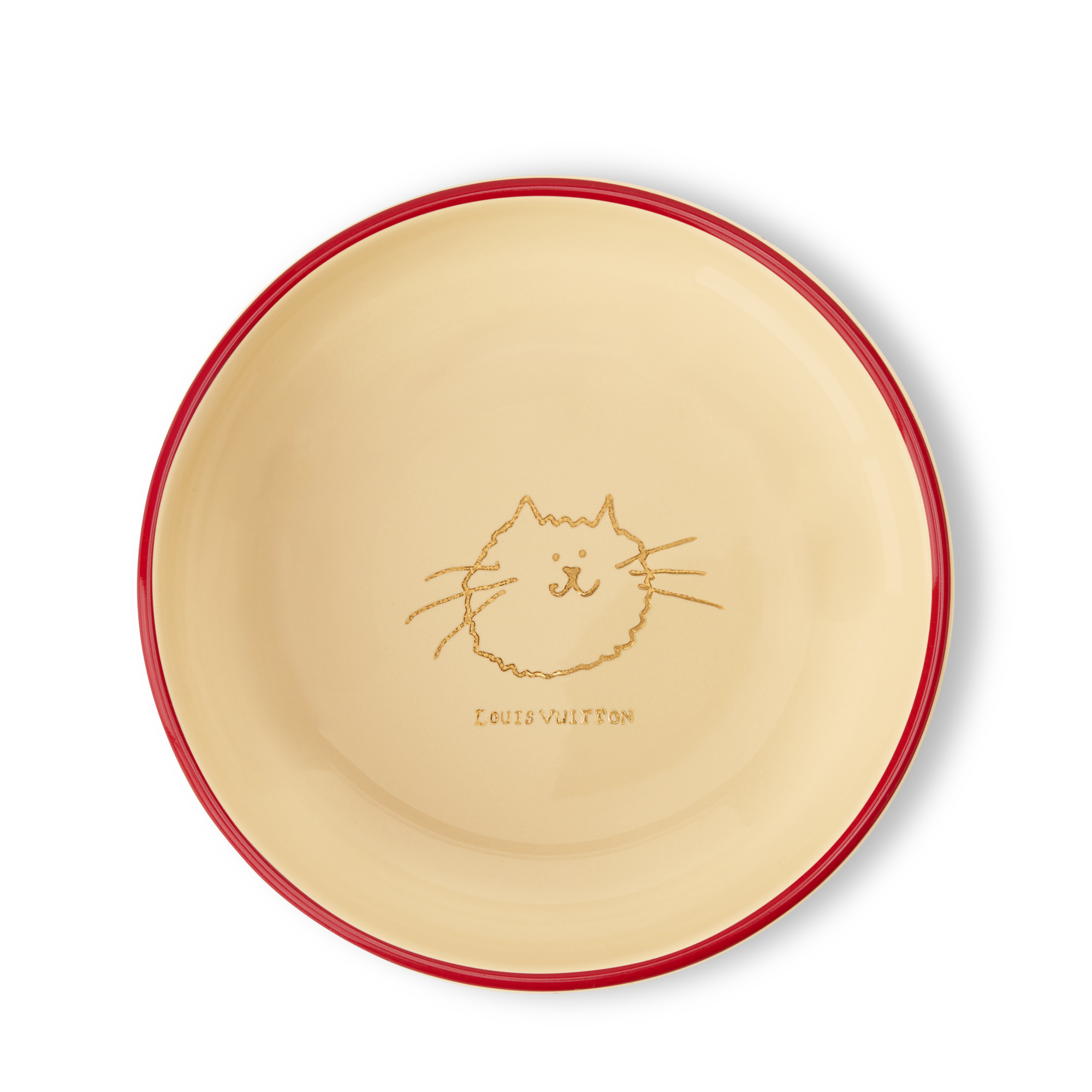 ชามอาหารแมว . in ทรังก์ การเดินทาง และ บ้าน