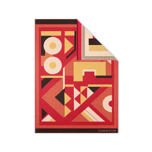 Charleston Throw Blanket in ทรังก์ การเดินทาง และ บ้าน's บ้านและศิลปะการไดนิ่ง สิ่งทอ collections by Louis Vuitton (การย่อ/ขยายผลิตภัณฑ์)