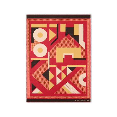 Charleston Throw Blanket in ทรังก์ การเดินทาง และ บ้าน's บ้านและศิลปะการไดนิ่ง สิ่งทอ collections by Louis Vuitton (การย่อ/ขยายผลิตภัณฑ์)
