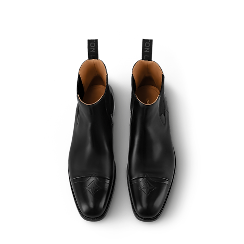 รองเท้าบู้ทหุ้มข้อรุ่น Varenne in ผลิตภัณฑ์ใหม่'s สำหรับผู้ชาย New Formal collections by Louis Vuitton (การย่อ/ขยายผลิตภัณฑ์)