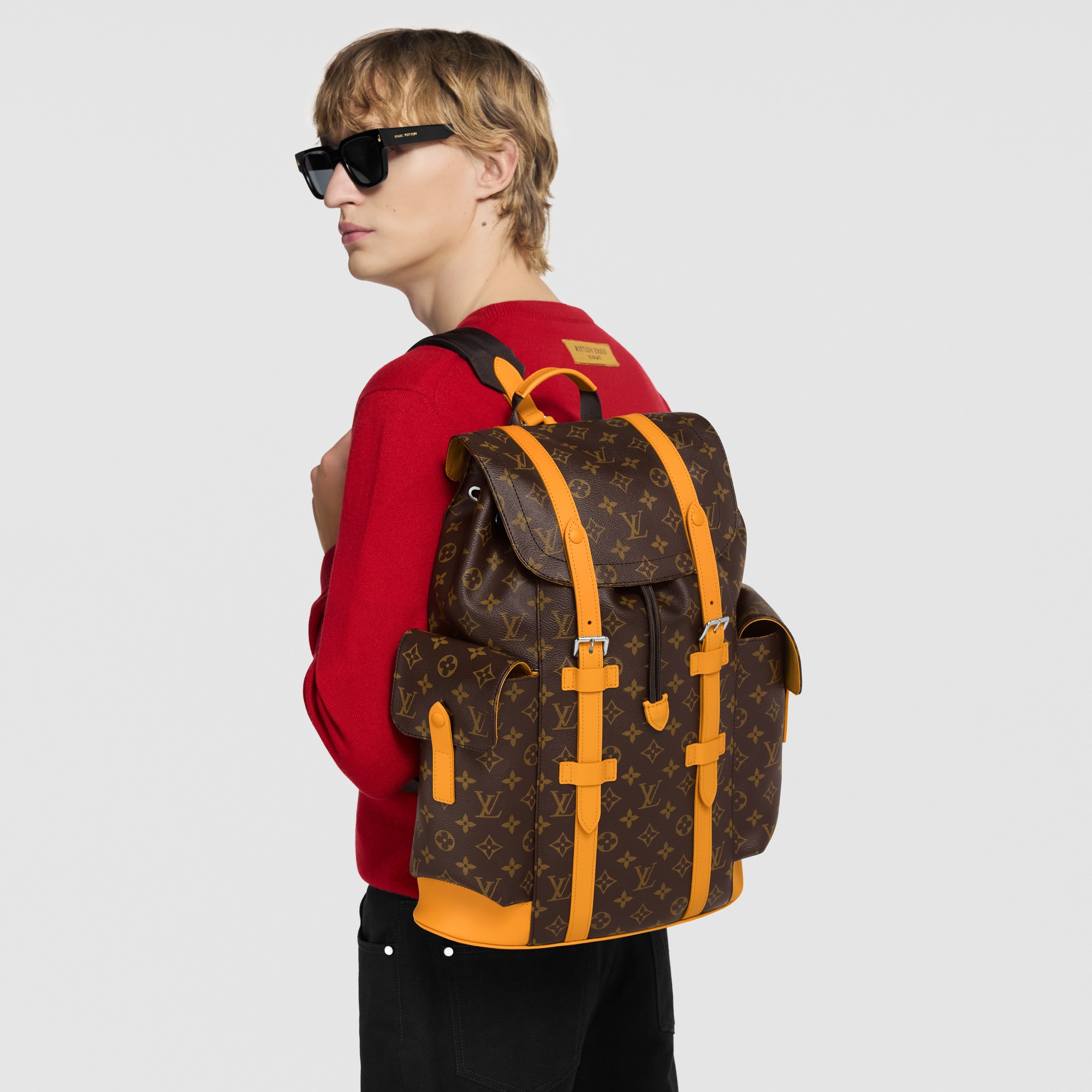 กระเป๋าสะพายหลังรุ่น Christopher MM Monogram Macassar แคนวาส in กระเป๋าและผลิตภัณฑ์เครื่องหนังขนาดเล็ก