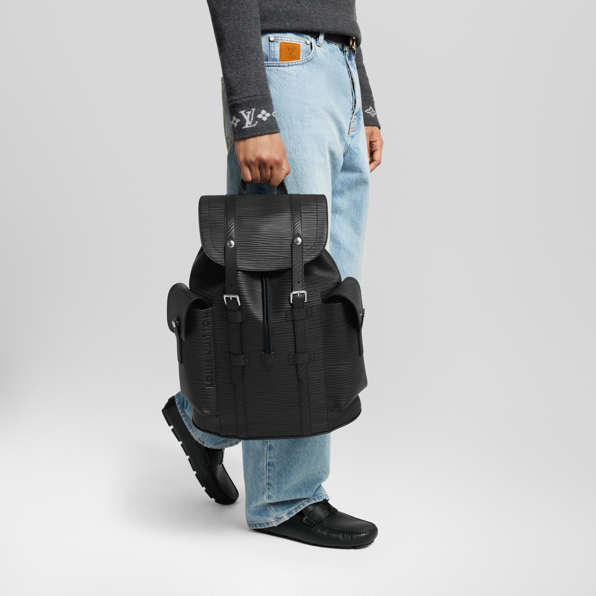 กระเป๋าสะพายหลังรุ่น Christopher MM หนัง Epi in ผู้ชาย