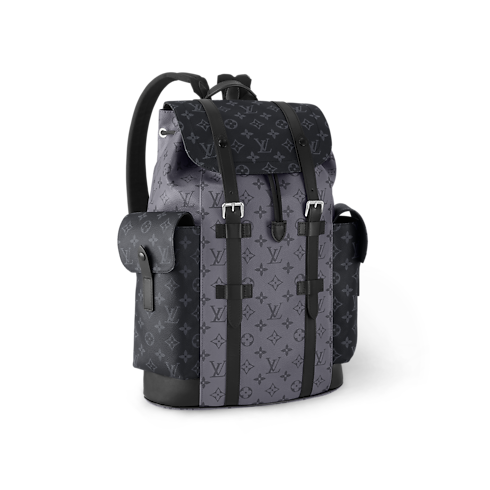 กระเป๋าสะพายหลังรุ่น Christopher MM Monogram Eclipse in ผู้ชาย's กระเป๋า กระเป๋าสำหรับผู้ชาย collections by Louis Vuitton (การย่อ/ขยายผลิตภัณฑ์)