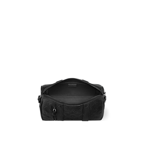 กระเป๋า City Keepall หนัง Monogram Shadow in กระเป๋าและผลิตภัณฑ์เครื่องหนังขนาดเล็ก's สำหรับผู้ชาย ไอคอนิก collections by Louis Vuitton (การย่อ/ขยายผลิตภัณฑ์)