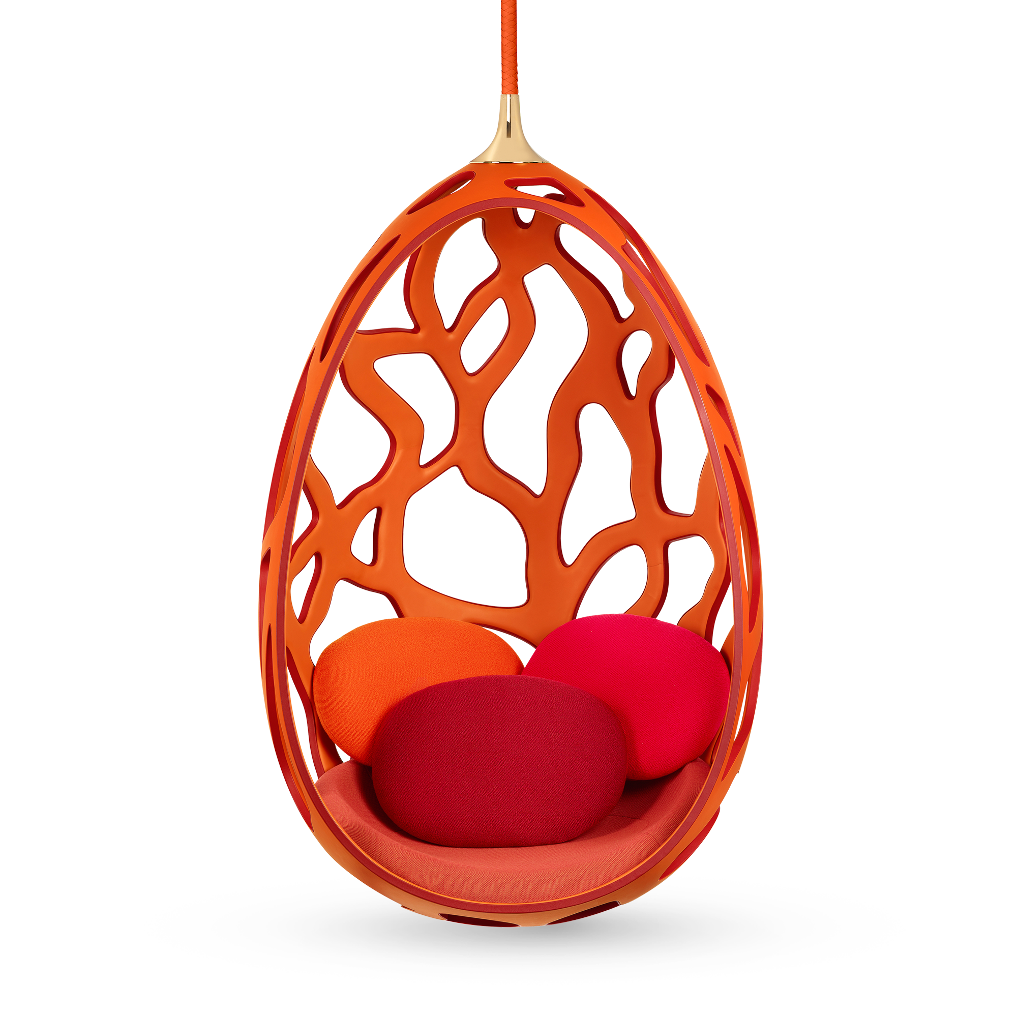 Cocoon By Campana Brothers หนังลูกวัว in ทรังก์ การเดินทาง และ บ้าน