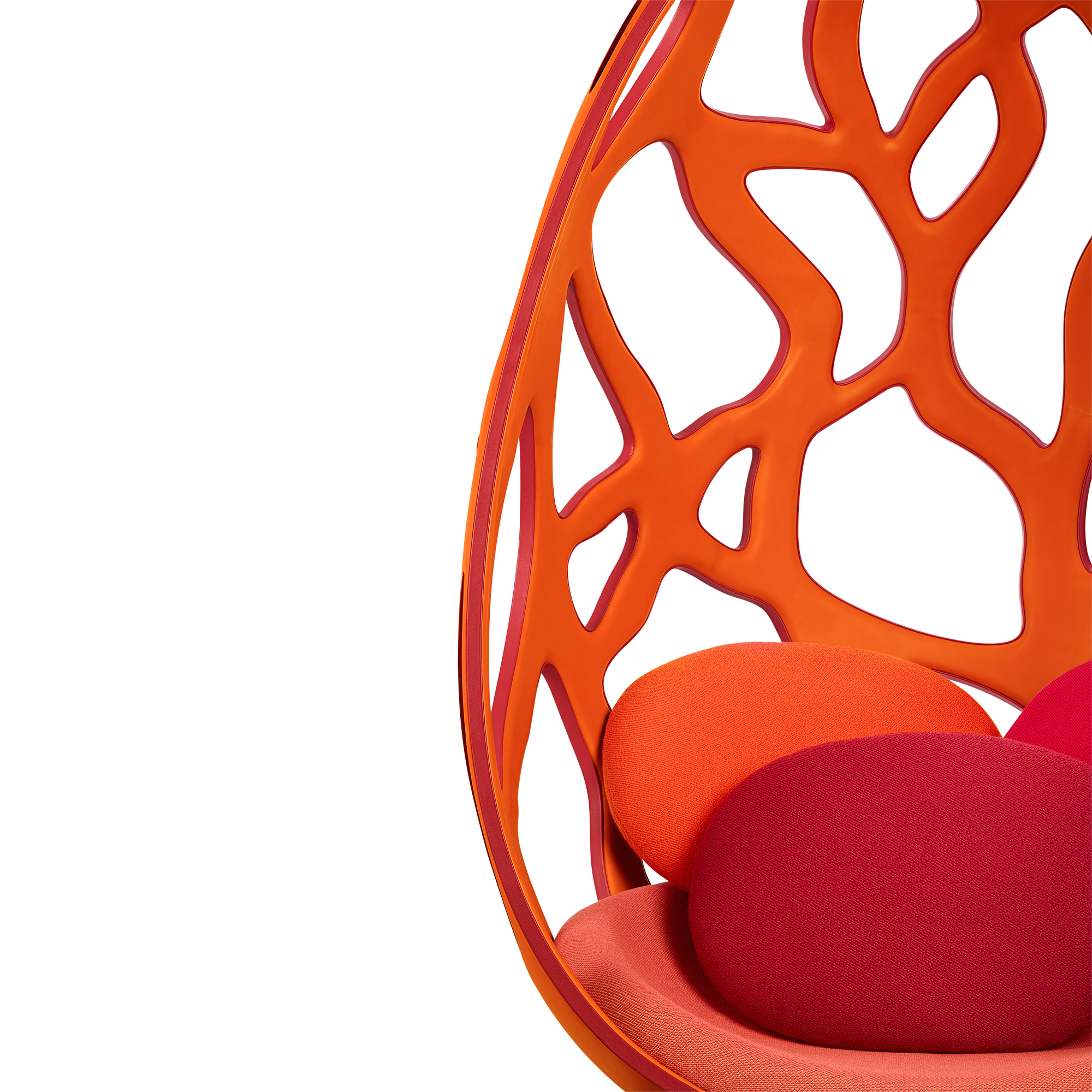 Cocoon By Campana Brothers หนังลูกวัว in ทรังก์ การเดินทาง และ บ้าน