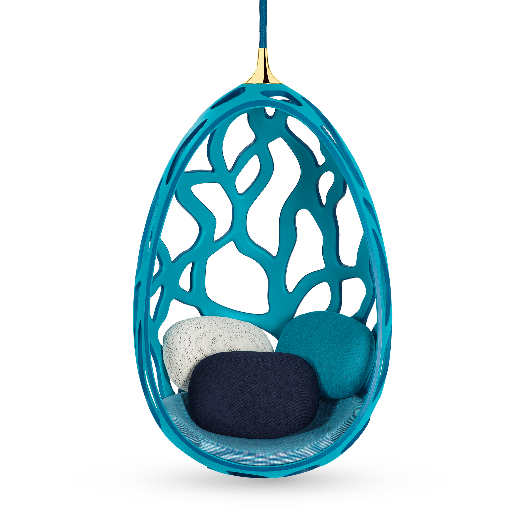 Cocoon By Campana Brothers หนังลูกวัว in ทรังก์ การเดินทาง และ บ้าน