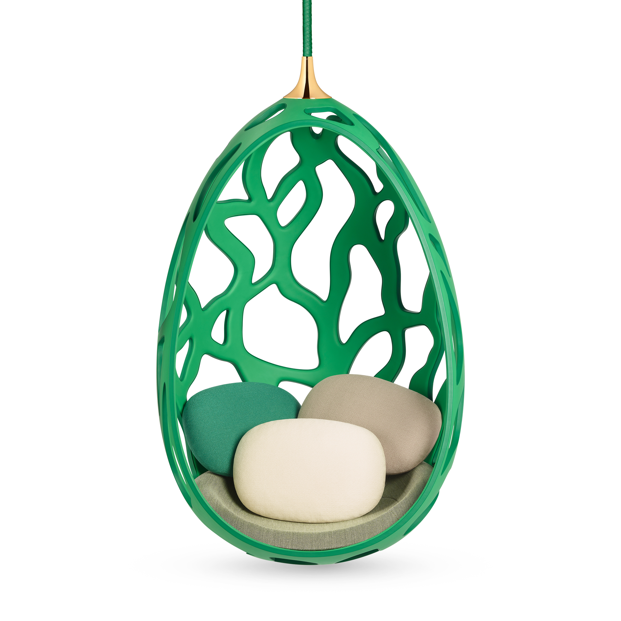Cocoon By Fernando & Humberto Campana หนังลูกวัว in ทรังก์ การเดินทาง และ บ้าน