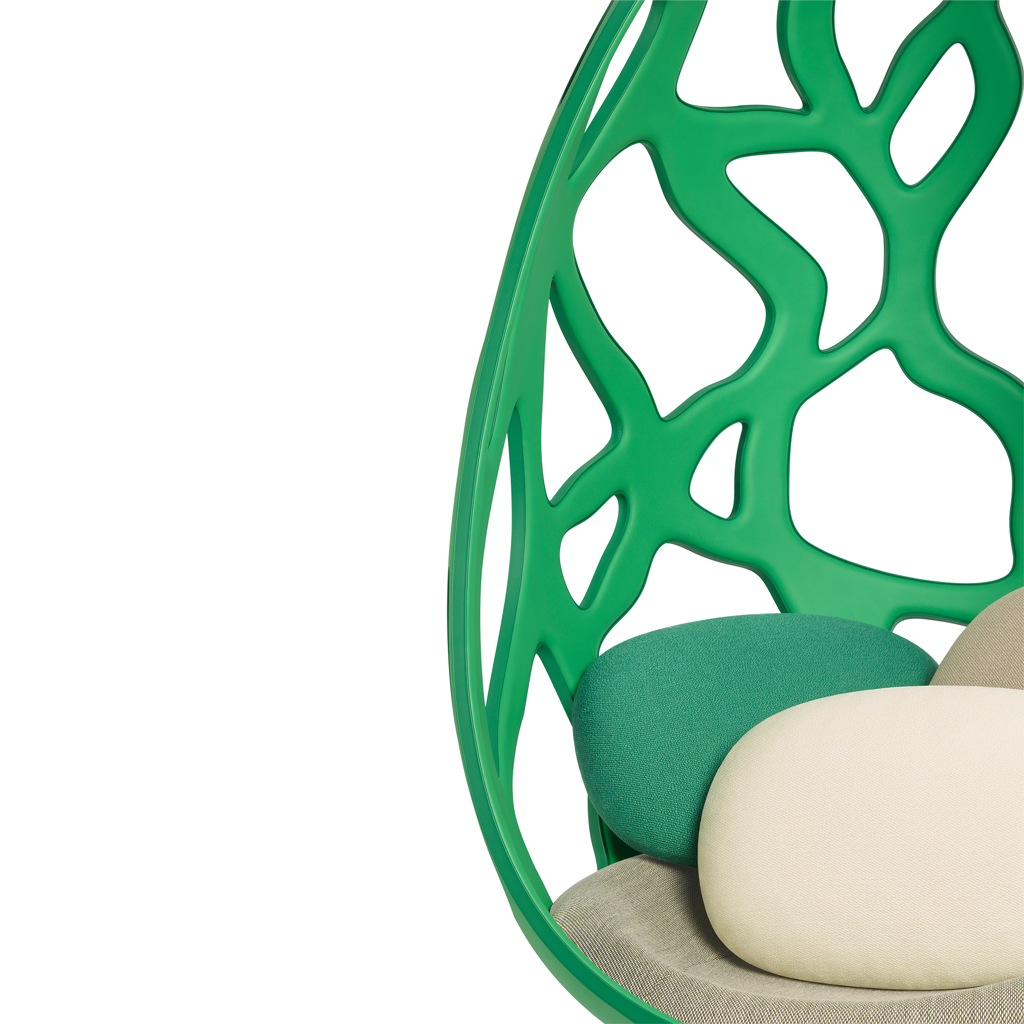 Cocoon By Fernando & Humberto Campana หนังลูกวัว in ทรังก์ การเดินทาง และ บ้าน
