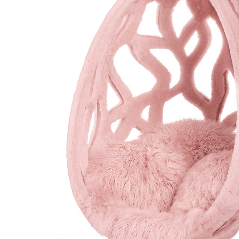 Cocoon Fur By Campana Brothers ขนสัตว์ in ทรังก์ การเดินทาง และ บ้าน's บ้านและศิลปะการไดนิ่ง เฟอร์นิเจอร์ collections by Louis Vuitton (การย่อ/ขยายผลิตภัณฑ์)