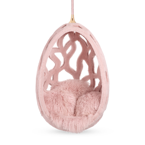 Cocoon Fur By Campana Brothers ขนสัตว์ in ทรังก์ การเดินทาง และ บ้าน's บ้านและศิลปะการไดนิ่ง เฟอร์นิเจอร์ collections by Louis Vuitton (การย่อ/ขยายผลิตภัณฑ์)