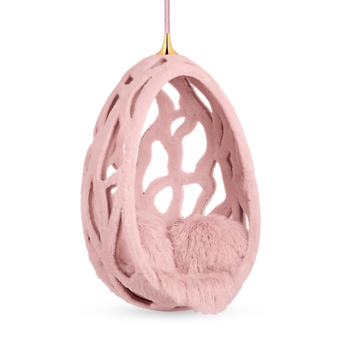 Cocoon Fur By Campana Brothers ขนสัตว์ in ทรังก์ การเดินทาง และ บ้าน's บ้านและศิลปะการไดนิ่ง เฟอร์นิเจอร์ collections by Louis Vuitton (การย่อ/ขยายผลิตภัณฑ์)