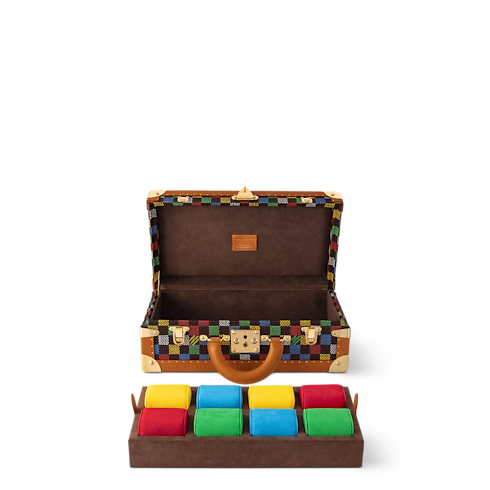 ทรังก์รุ่น Coffret 8 Montres Damier ประเภทอื่น in ทรังก์ การเดินทาง และ บ้าน's ทรังก์และกล่อง กล่อง collections by Louis Vuitton (การย่อ/ขยายผลิตภัณฑ์)