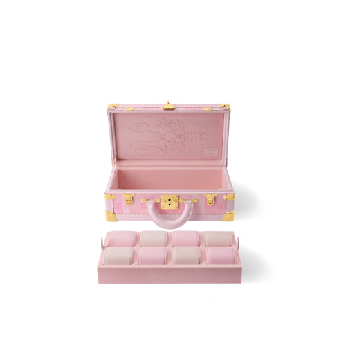 ทรังก์รุ่น Coffret 8 Montres Poignée Damoflage Pink Sakura D16 in ทรังก์ การเดินทาง และ บ้าน's ทรังก์และกล่อง กล่อง collections by Louis Vuitton (การย่อ/ขยายผลิตภัณฑ์)