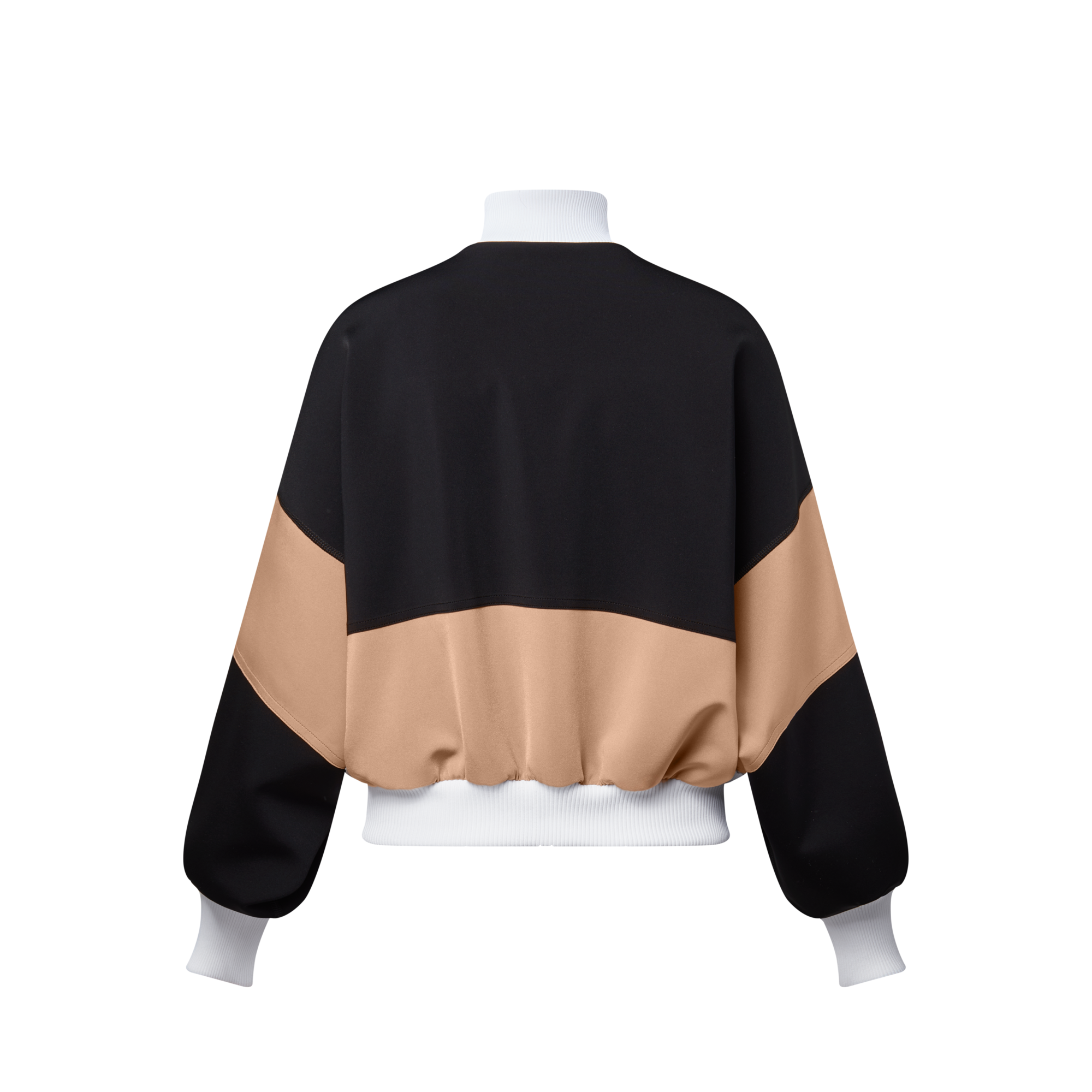 เสื้อแจ็คเก็ตบอมเบอร์คัลเลอร์บล็อค  in ผู้หญิง