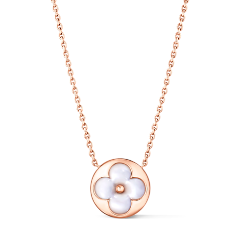 จี้ Color Blossom M Sun พิงค์โกลด์และมาเธอร์ออฟเพิร์ลสีขาว in จิวเวลรี่'s หมวดหมู่ ไฟน์จิวเวลรี่ทั้งหมด collections by Louis Vuitton (การย่อ/ขยายผลิตภัณฑ์)