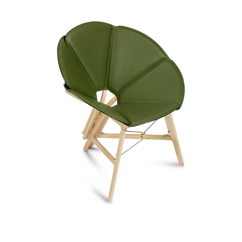 Concertina Chair By Raw Edges in ทรังก์ การเดินทาง และ บ้าน's บ้านและศิลปะการไดนิ่ง เฟอร์นิเจอร์ collections by Louis Vuitton (การย่อ/ขยายผลิตภัณฑ์)