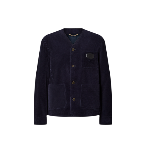 เสื้อแจ็คเก็ตผ้าลูกฟูกแบบไร้ปก in ผู้ชาย's เสื้อผ้า เสื้อแจ็คเก็ตและเบลเซอร์สำหรับผู้ชาย collections by Louis Vuitton (การย่อ/ขยายผลิตภัณฑ์)