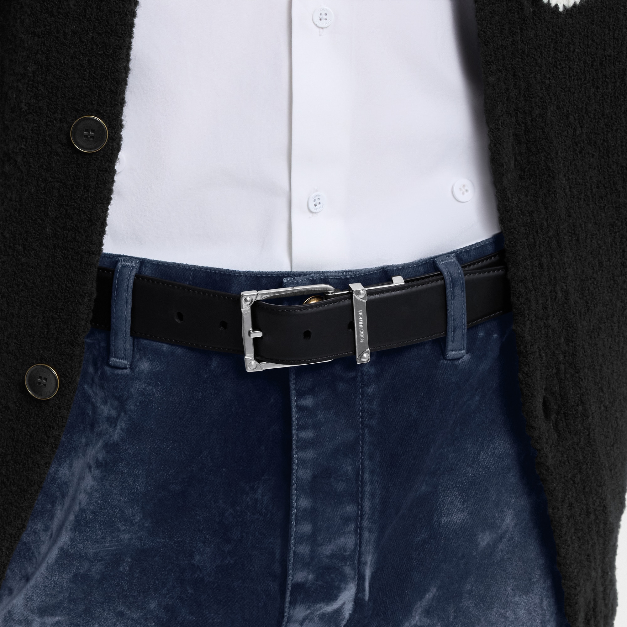 Corner Pin 35mm Reversible Belt  in ผู้ชาย