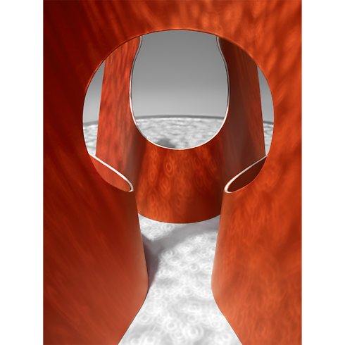 Cosmic Table by Raw Edges in ทรังก์ การเดินทาง และ บ้าน's บ้านและศิลปะการไดนิ่ง เฟอร์นิเจอร์ collections by Louis Vuitton (การย่อ/ขยายผลิตภัณฑ์)