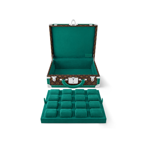 ทรังก์รุ่น Cotteville 16 Montres Monogram Macassar in ทรังก์ การเดินทาง และ บ้าน's ทรังก์และกล่อง ทรังก์ collections by Louis Vuitton (การย่อ/ขยายผลิตภัณฑ์)