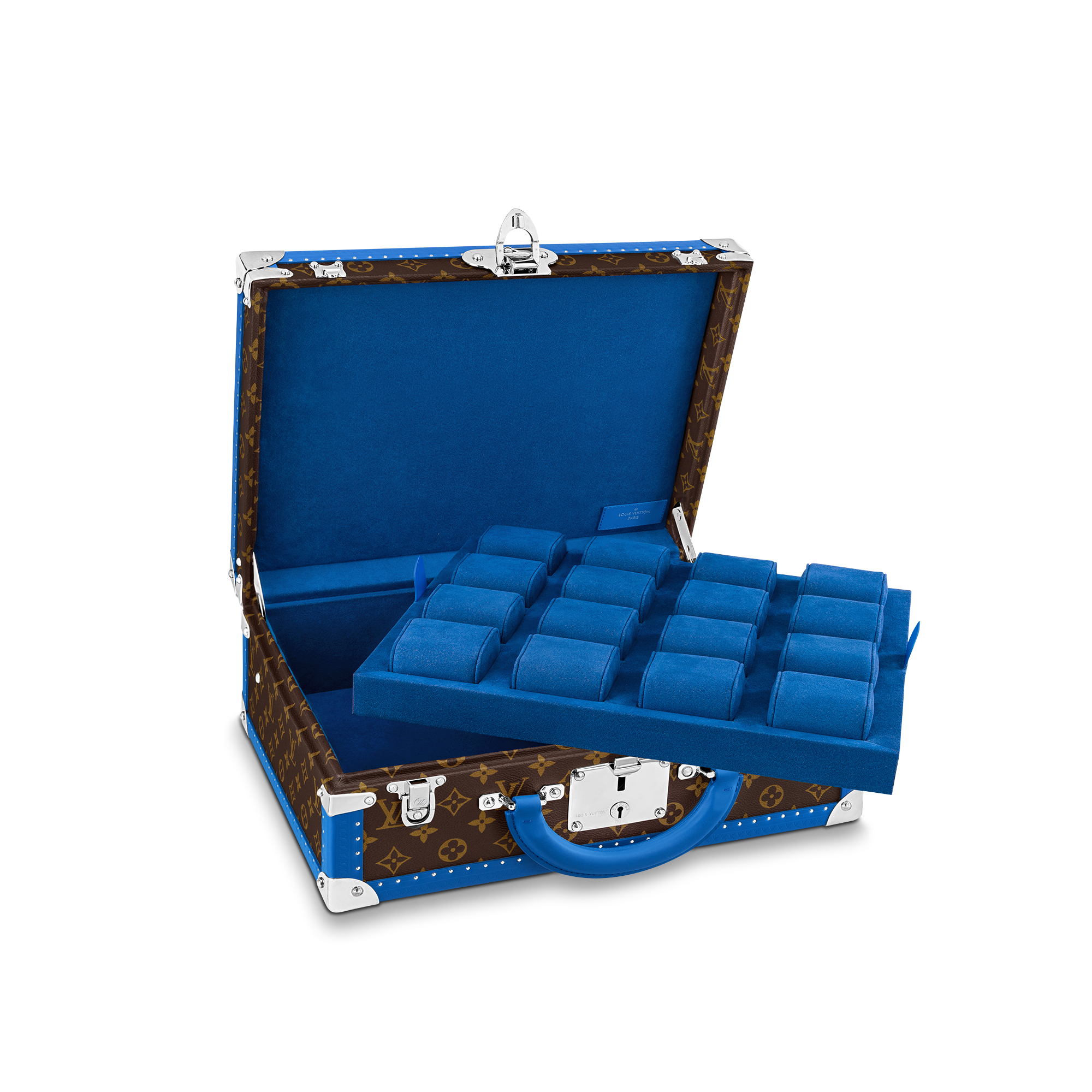 ทรังก์รุ่น Cotteville 16 Montres Rainbow Monogram Macassar in ทรังก์ การเดินทาง และ บ้าน