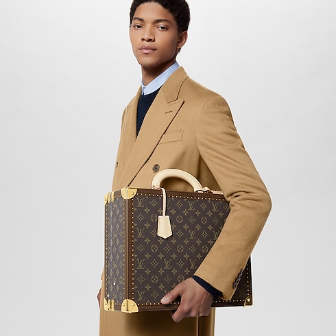 ทรังก์รุ่น COTTEVILLE 40 Monogram แคนวาส in Les Extraordinaires's ฮาร์ดไซด์ กระเป๋าเดินทาง collections by Louis Vuitton (การย่อ/ขยายผลิตภัณฑ์)