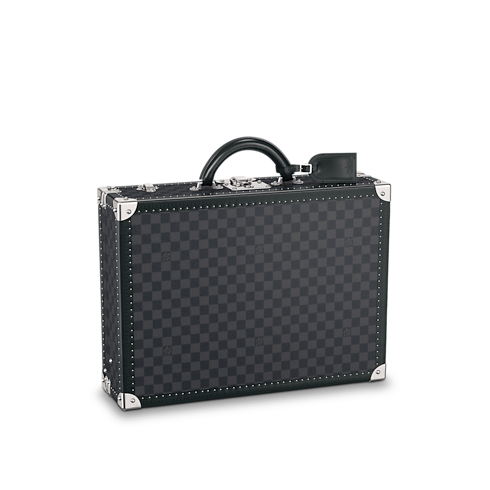 COTTEVILLE 50 Damier Graphite แคนวาส in ผู้ชาย's Discontinued Product Obs 6 collections by Louis Vuitton (การย่อ/ขยายผลิตภัณฑ์)