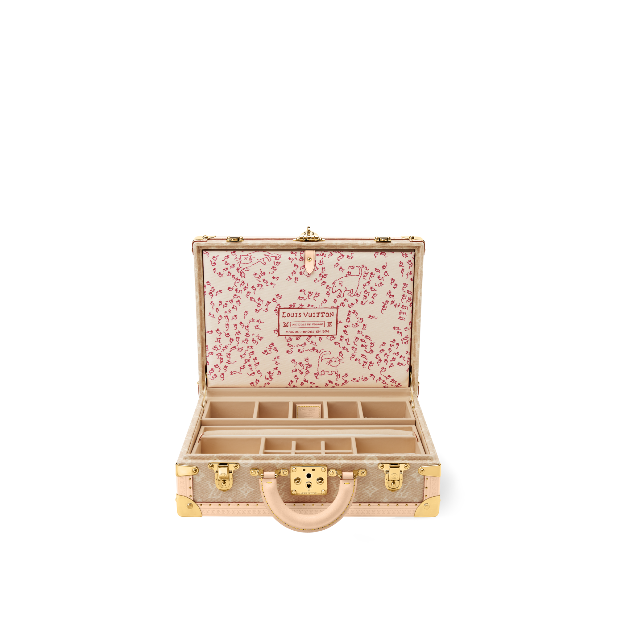 ทรังก์รุ่น Cotteville Bijoux Monogram แคนวาสประเภทอื่น in ทรังก์ การเดินทาง และ บ้าน