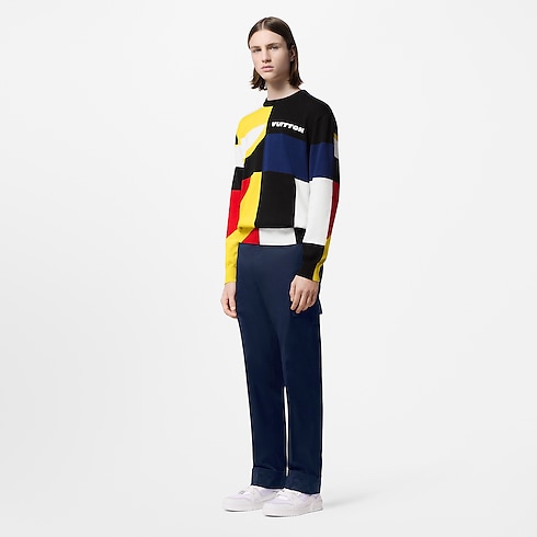 กางเกงคาร์โก้ผ้าคอตตอน in ผู้ชาย's เสื้อผ้า กางเกงสำหรับผู้ชาย collections by Louis Vuitton (การย่อ/ขยายผลิตภัณฑ์)