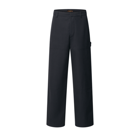 กางเกงสไตล์ Workwear คอตตอนผสมแคชเมียร์ in ผู้ชาย's เสื้อผ้า เสื้อผ้าสำหรับผู้ชาย collections by Louis Vuitton (การย่อ/ขยายผลิตภัณฑ์)
