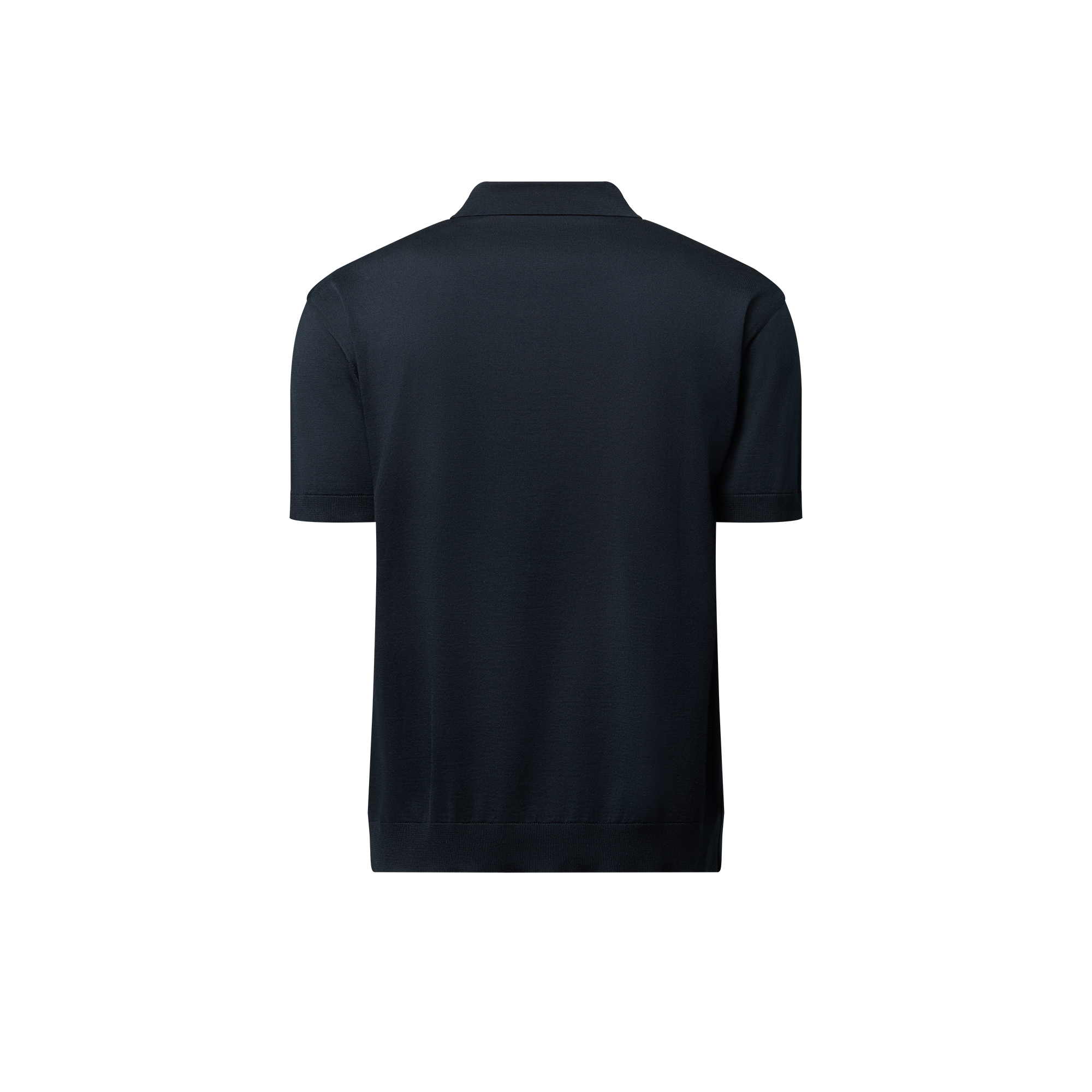 เสื้อเชิ้ตโปโลแขนสั้นผ้าคอตตอนผสมผ้าไหม  in ผู้ชาย