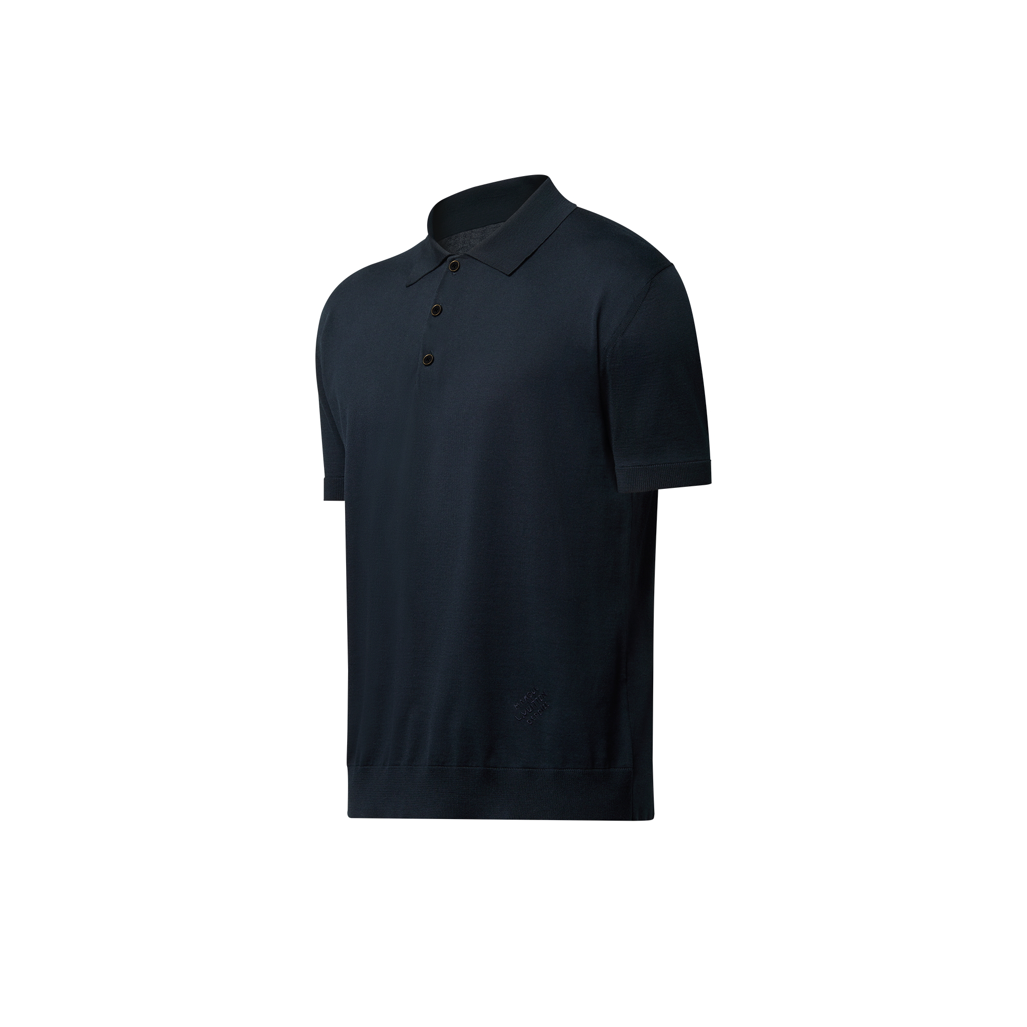 เสื้อเชิ้ตโปโลแขนสั้นผ้าคอตตอนผสมผ้าไหม  in ผู้ชาย