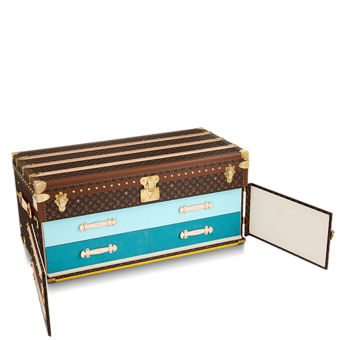 ทรังก์รุ่น Courrier Lozine 110 Tiroirs Monogram Tricolore Monogram in ทรังก์ การเดินทาง และ บ้าน's ทรังก์และกล่อง ทรังก์ collections by Louis Vuitton (การย่อ/ขยายผลิตภัณฑ์)