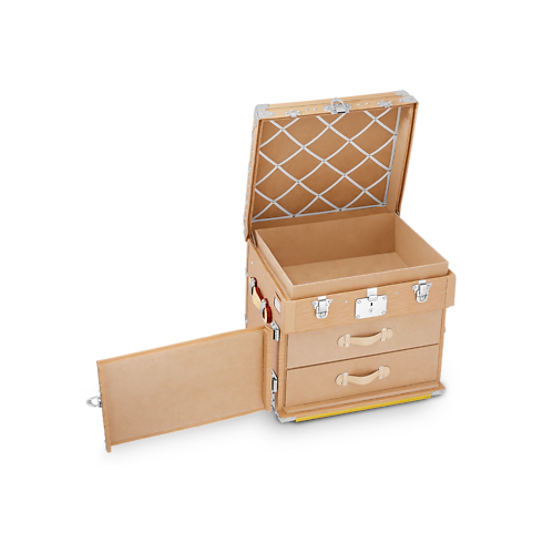 ทรังก์รุ่น Courrier Lozine Carre Gauche หนังประเภทอื่น in ทรังก์ การเดินทาง และ บ้าน's ทรังก์และกล่อง ทรังก์ collections by Louis Vuitton (การย่อ/ขยายผลิตภัณฑ์)