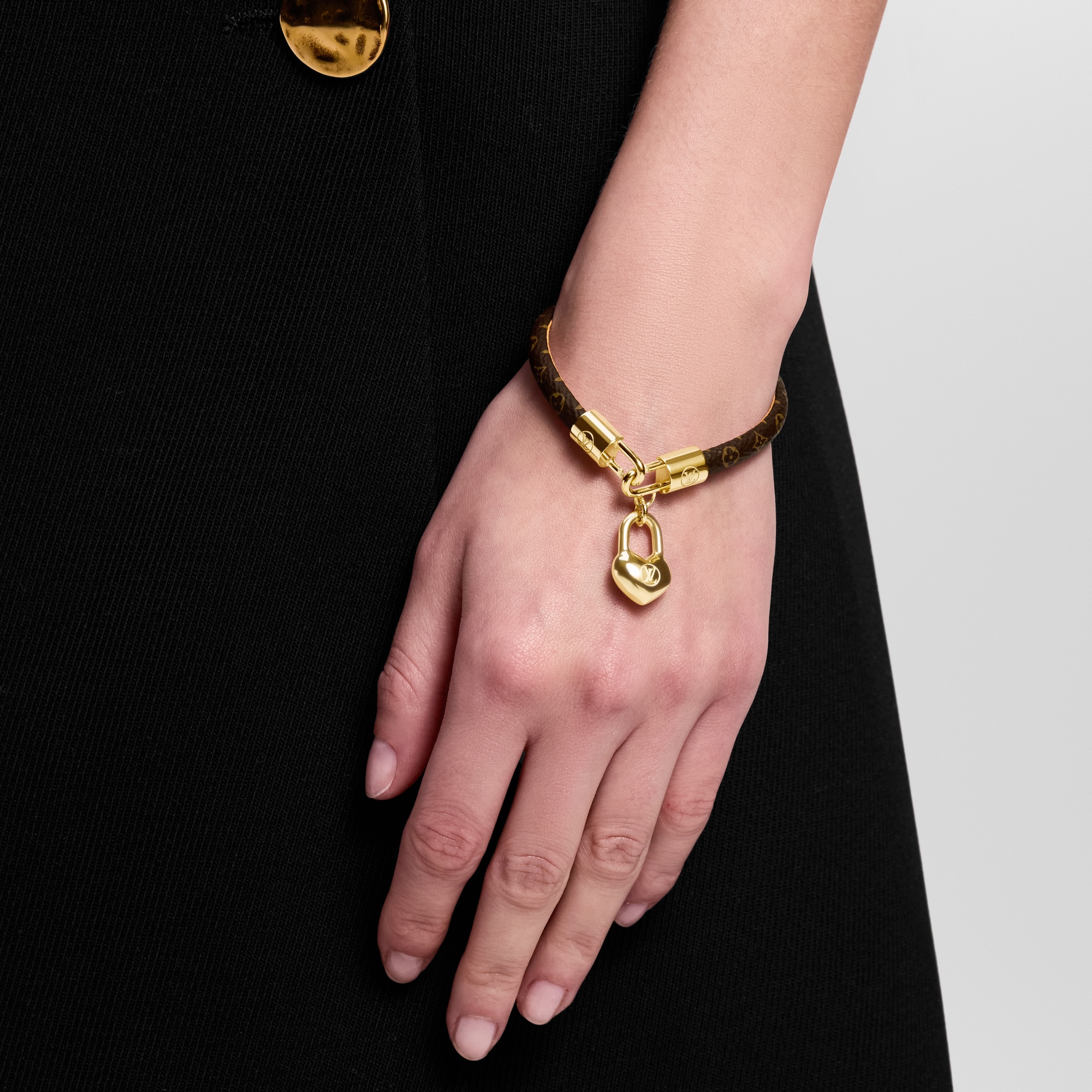 กำไลข้อมือ Crazy In Lock Charm หนังประเภทอื่น in ผู้หญิง