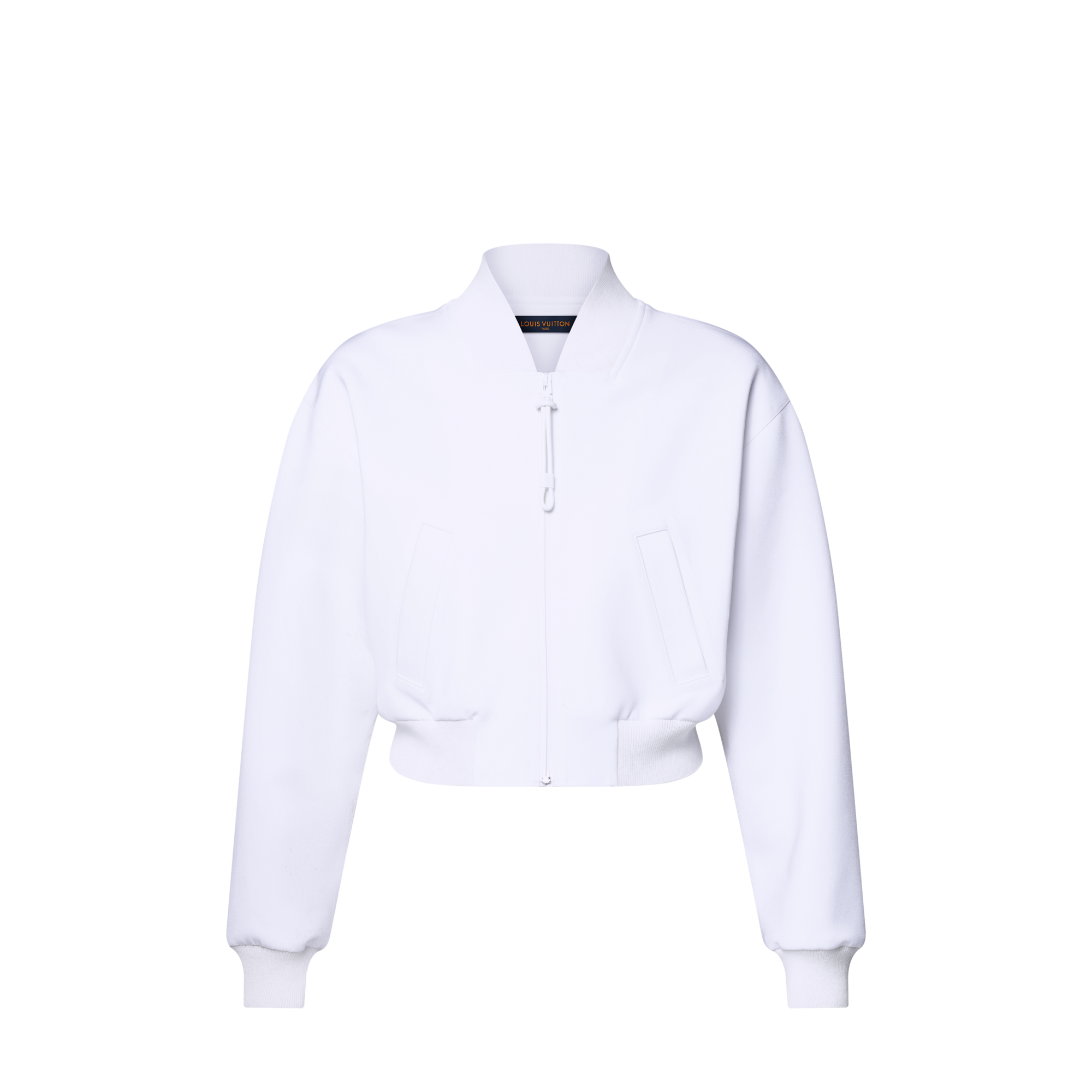 เสื้อแจ็คเก็ตบอมเบอร์ครอปผ้าเจอร์ซีย์เทคนิคอล  in ผู้หญิง