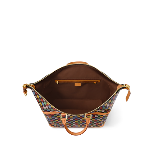 กระเป๋ารุ่น Cruiser 45 Damier Ebene in ผู้ชาย's การเดินทางและท่องเที่ยว กระเป๋าเดินทางแบบถือสำหรับผู้ชาย collections by Louis Vuitton (การย่อ/ขยายผลิตภัณฑ์)