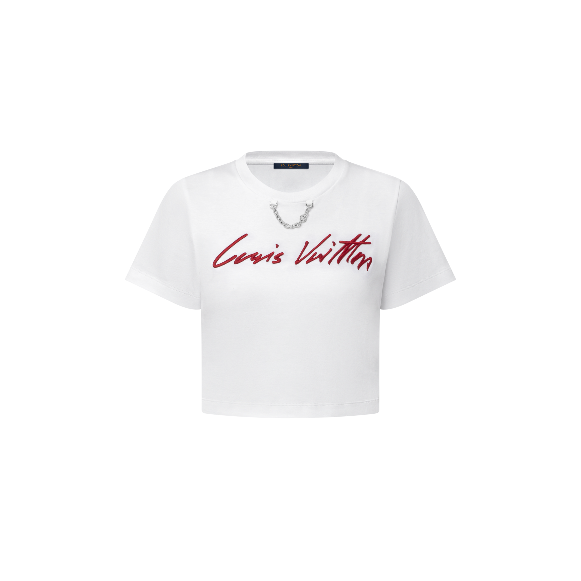 เสื้อครอปลายหลุยส์ วิตตองแบบตัวเขียน  in ผู้หญิง